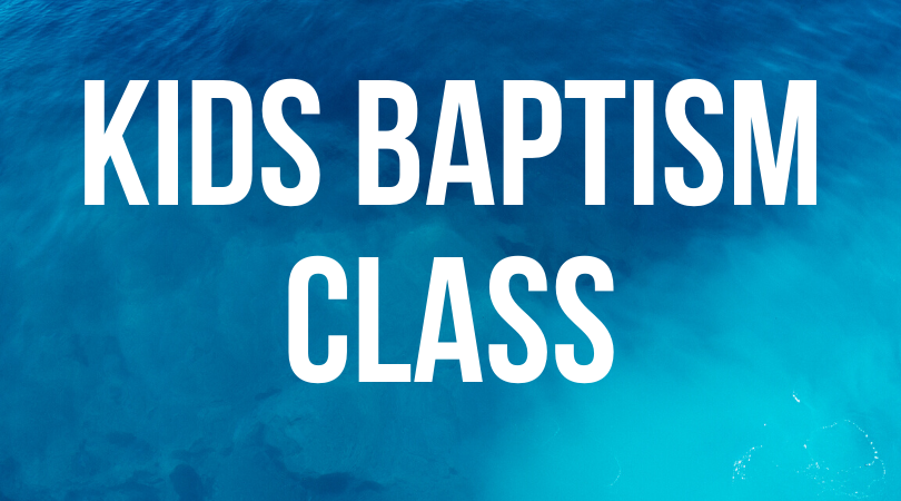NKids Baptism Class