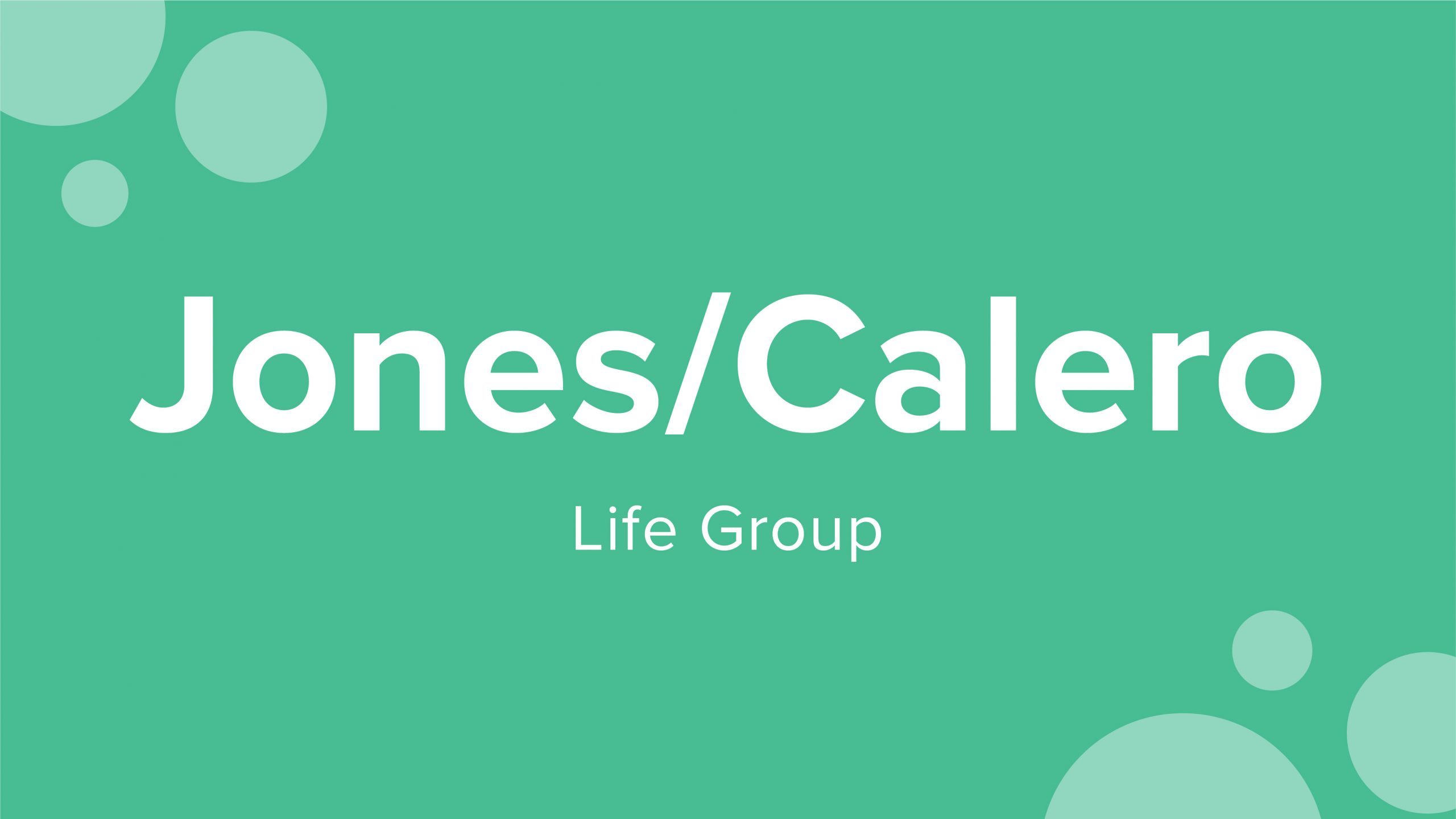 Jones/Calero Life Group