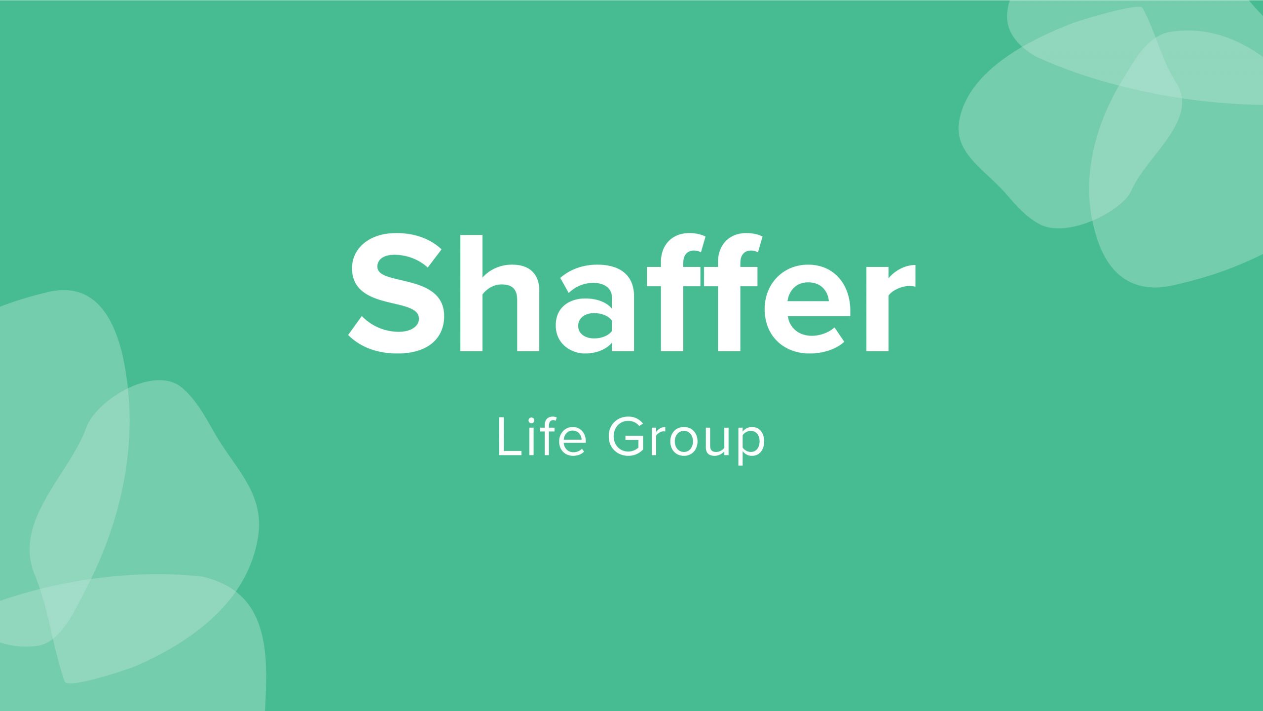 Shaffer Life Group