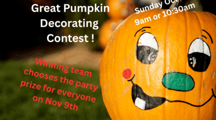The Great Pumpkin Decorating Contest